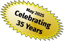 May 2025 Celebrating 35 Years
