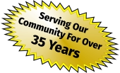 Serving Our Community For Over 35 Years